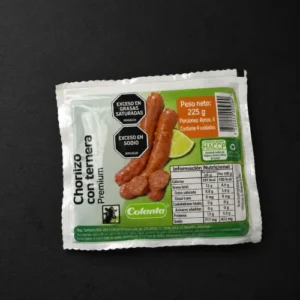 CHORIZO CON TERNERA X 225 G