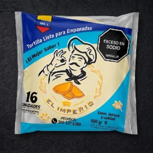 TORTILLA PARA EMPANADAS X 600 G