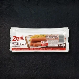 SALCHICHA ZENÚ TRADICIONAL X 3 UND