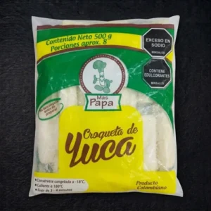 CROQUETA DE YUCA X 500 G